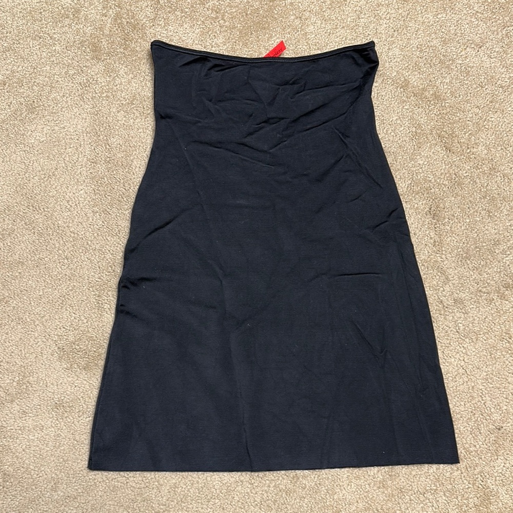 SPANX Black Strapless Sheath Shapewear